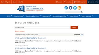 
                            1. Application Business Portal - New York State Education Department