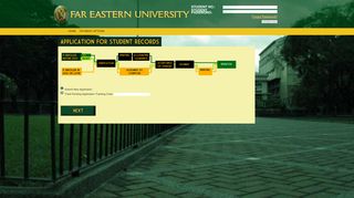 
                            6. Application for Student Records : Far Eastern University