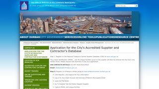 
                            4. Application for the City's Accredited Supplier and Contractor's ...