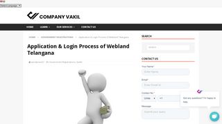 
                            6. Application & Login Process of Webland …