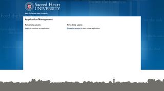 
                            9. Application Management - apply2.sacredheart.edu