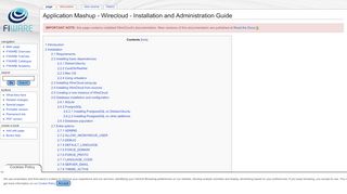 
                            9. Application Mashup - Wirecloud - Installation and ...