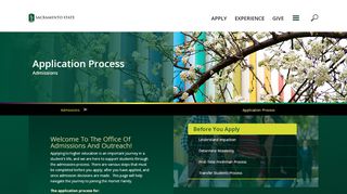 
                            2. Application Process | Sacramento State