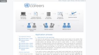 
                            6. Application process - UN Careers - un.org