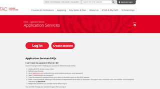 
                            2. Application Services - QTAC
