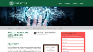 
                            4. Applied Artificial Intelligence – Emeritus – Online Certificate ...