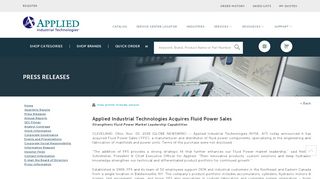 
                            8. Applied Industrial Technologies Acquires Fluid Power Sales | Applied ...