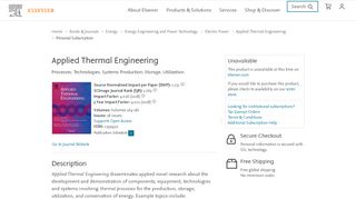 
                            6. Applied Thermal Engineering - Elsevier