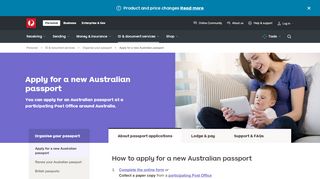 
                            5. Apply for a new Australian passport - Australia Post