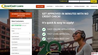 
                            2. Apply for an Installment Loan | AmeriCash Loans