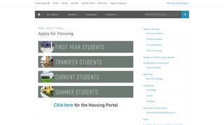 
                            1. Apply for Housing | Residence Life and Housing - My Jessup - William ...