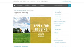 
                            8. Apply For Housing | Residence Life and Housing - My Jessup