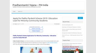 
                            9. Apply for Padho Pardesh Scheme 2019 : Education Loan for ...