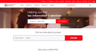 
                            4. Apply for PIN - KRA