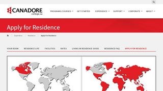 
                            1. Apply for Residence - Canadore College