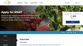 
                            4. Apply for SNAP | The State of New York - NY.gov