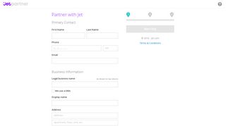
                            5. Apply - Jet.com | Partners