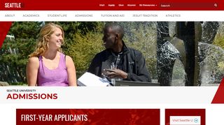 
                            6. Apply Now - Admissions - Seattle University