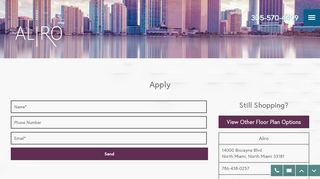 
                            3. Apply Now | Aliro Online Application - Aliro Apartments