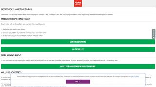 
                            2. Apply Now - Argos