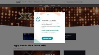 
                            5. Apply now for The X Factor 2018! | News and Gossip - itv.com