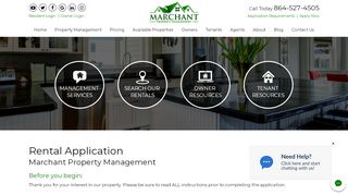 
                            2. Apply Online | Marchant Property Management