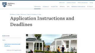 
                            8. Apply Online | Middlebury