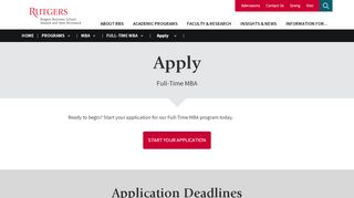 
                            7. Apply - Rutgers Business School - Rutgers University