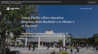 
                            6. Apply to Azusa Pacific University - apu.edu