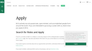 
                            5. Apply to BCG | BCG Careers