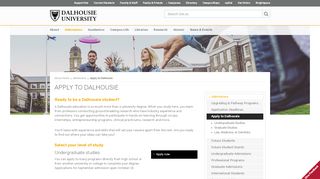 
                            1. Apply to Dalhousie - Admissions - Dalhousie University