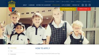 
                            5. Apply to Kings’ School in Al Barsha Today