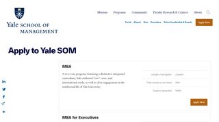 
                            1. Apply to Yale SOM | Yale School of Management