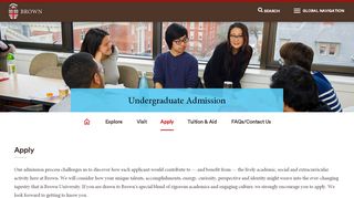 
                            5. Apply | Undergraduate Admission | Brown University