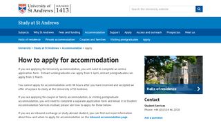 
                            2. Apply | University of St Andrews