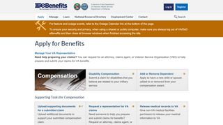 
                            1. Apply - VA/DoD eBenefits