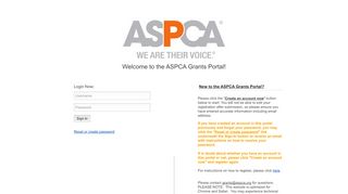 
                            3. Apply via the ASPCA Grants Portal - Fluxx