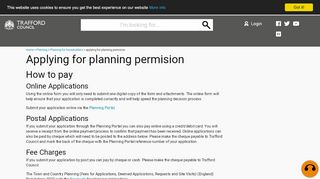 
                            7. Applying for planning permision - Trafford Council