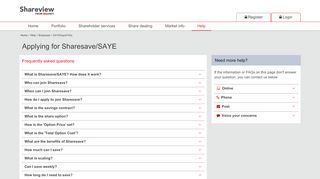 
                            4. Applying for Sharesave/SAYE - Shareview