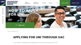 
                            2. Applying for uni - UAC