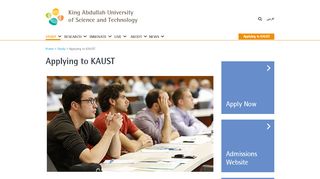 
                            6. Applying to KAUST | King Abdullah University