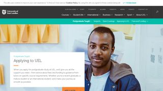 
                            2. Applying to UEL - University of East London (UEL)