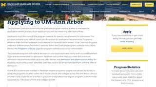 
                            5. Applying to UM-Ann Arbor - Rackham Graduate School: University of ...