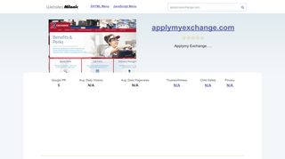 
                            7. Applymyexchange.com website. Exchange Careers – Career ...