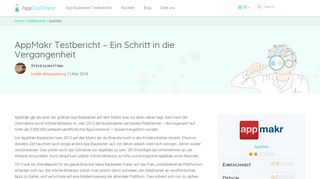 
                            6. AppMakr Testbericht – Wie schlägt sich das Schwergewicht?