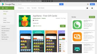 
                            1. AppNana - Free Gift Cards - Apps on Google Play