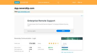
                            6. App.neverskip.com: Neverskip Communication - …