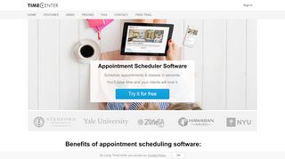 
                            9. Appointment Scheduling Software in 1 Minute - TimeCenter