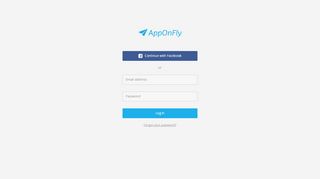 
                            3. AppOnFly | Login