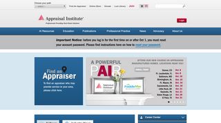 
                            7. Appraisal Institute: AI Home